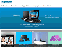 Tablet Screenshot of primeviewtech.com